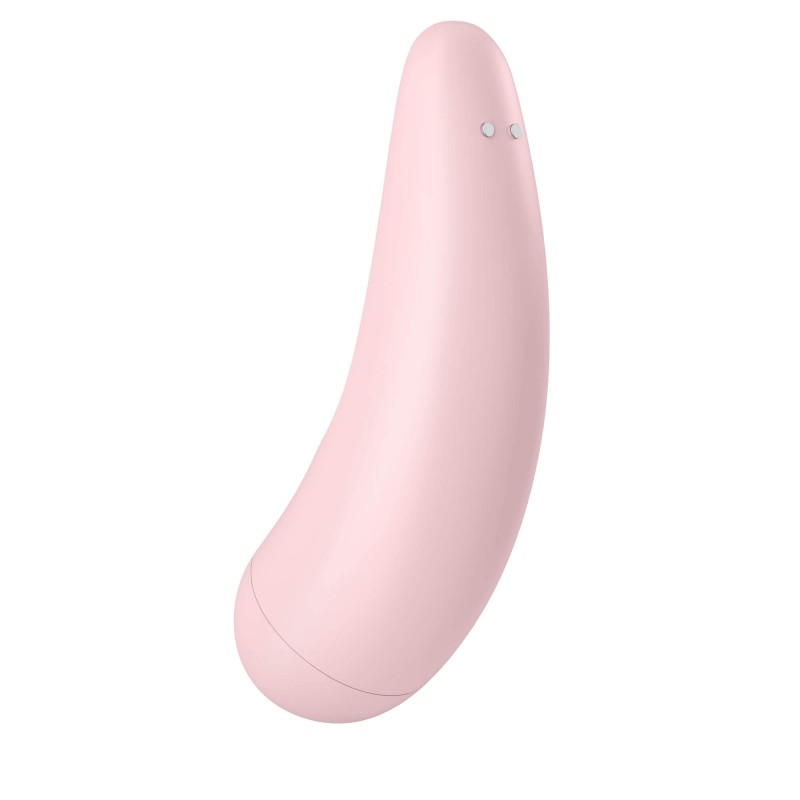 Satisfyer Curvy 2+ - okos léghullámos csiklóizgató (pink) 83677 termék bemutató kép