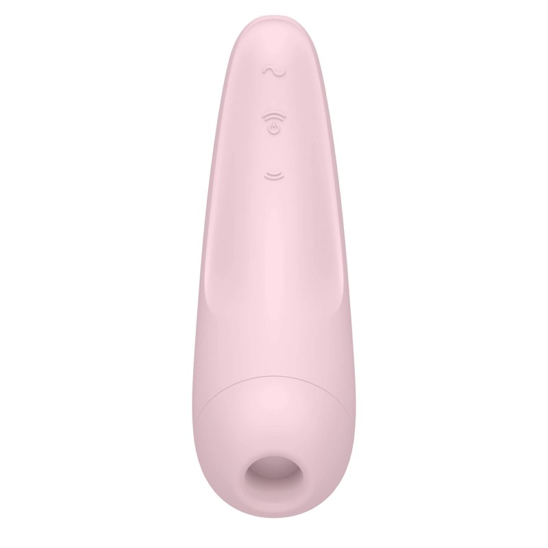 Satisfyer Curvy 2+ - okos léghullámos csiklóizgató (pink) 82148 termék bemutató kép