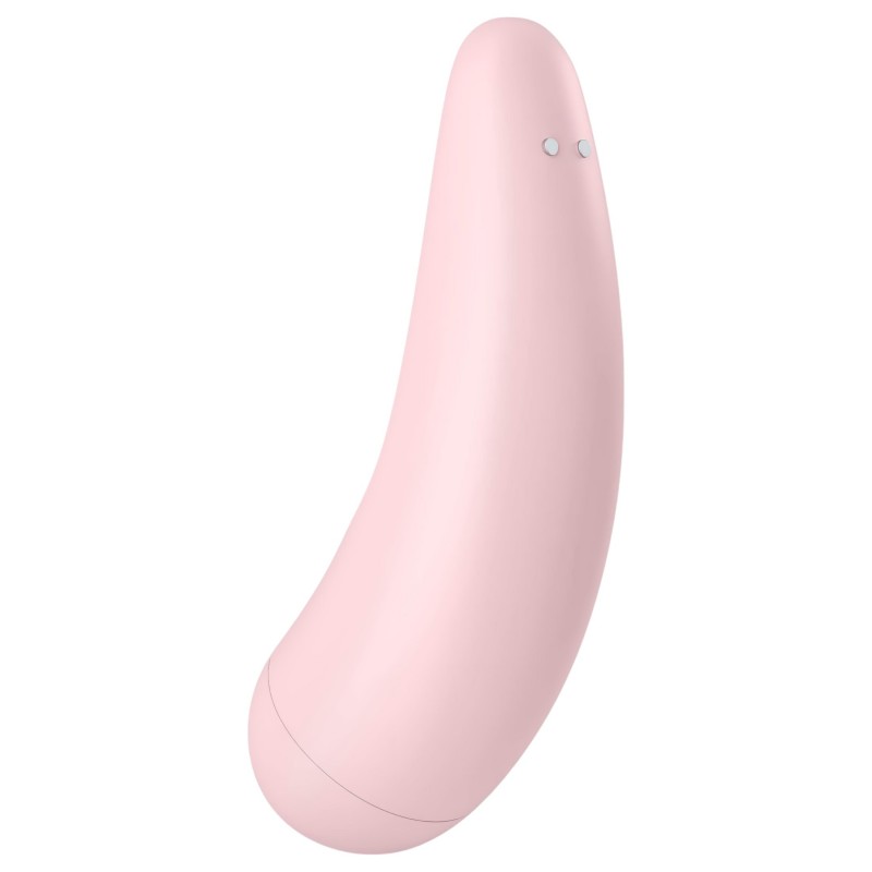Satisfyer Curvy 2+ – App-vezérelt léghullámos csiklóizgató (pink) 138513 termék bemutató kép