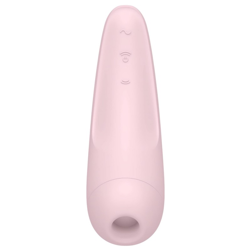 Satisfyer Curvy 2+ – App-vezérelt léghullámos csiklóizgató (pink) 138515 termék bemutató kép