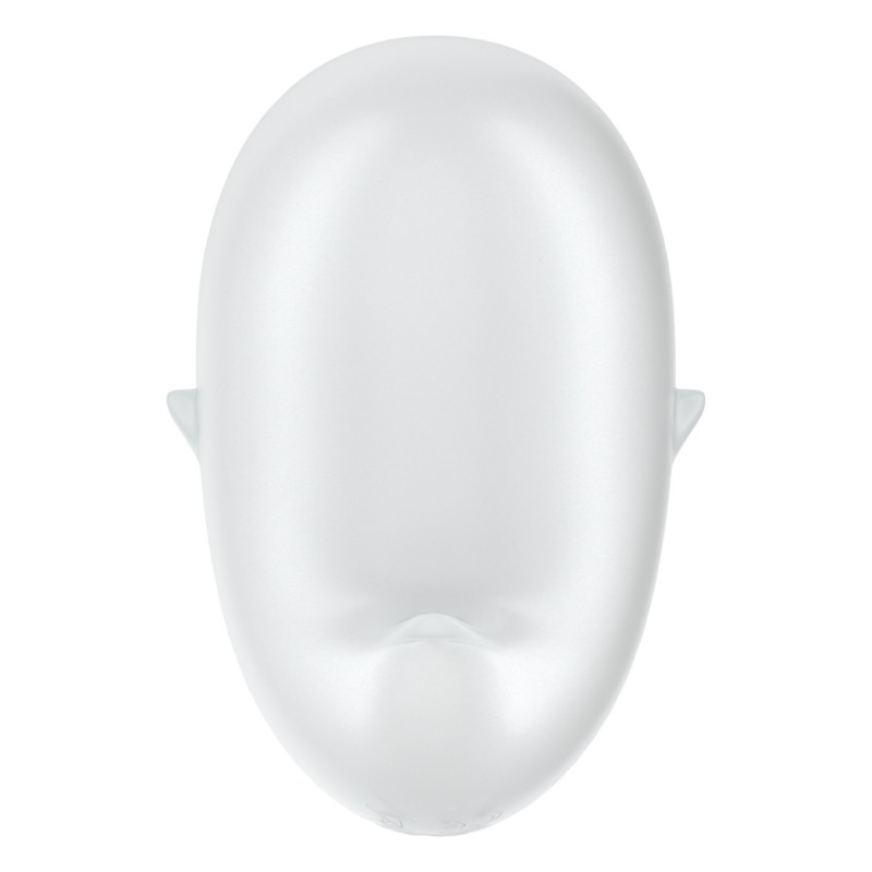 Satisfyer Cutie Ghost - akkus, léghullámos csiklóizgató (fehér) 91319 termék bemutató kép