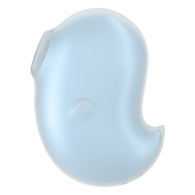 Satisfyer Cutie Ghost - akkus, léghullámos csiklóizgató (kék) 91324 termék bemutató kép