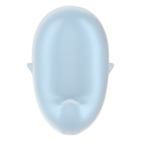 Satisfyer Cutie Ghost - akkus, léghullámos csiklóizgató (kék) 91325 termék bemutató kép