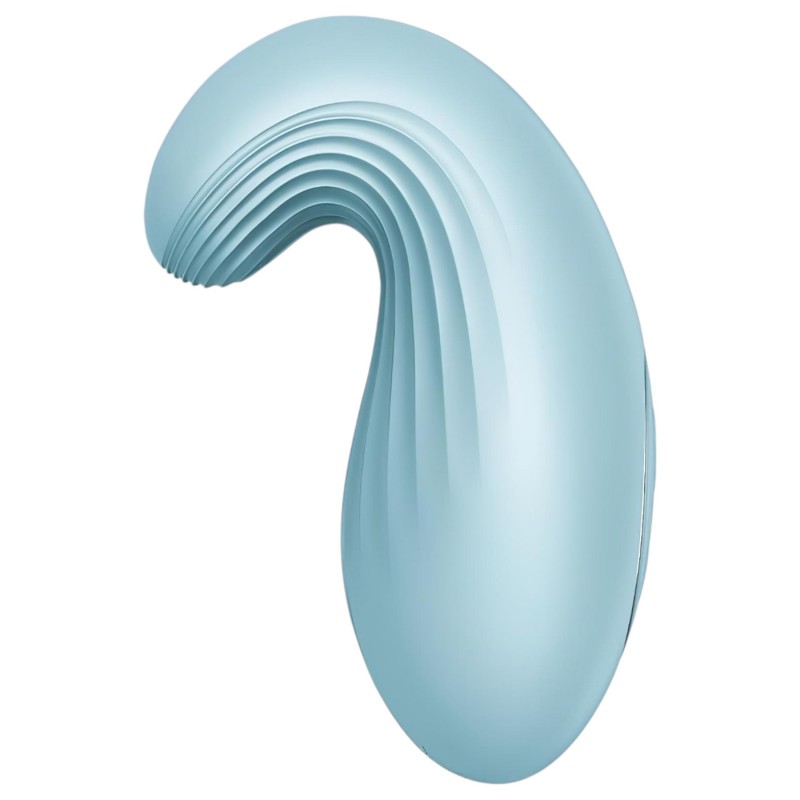 Satisfyer Dipping Delight - akkus csikló vibrátor (kék) 117135 termék bemutató kép