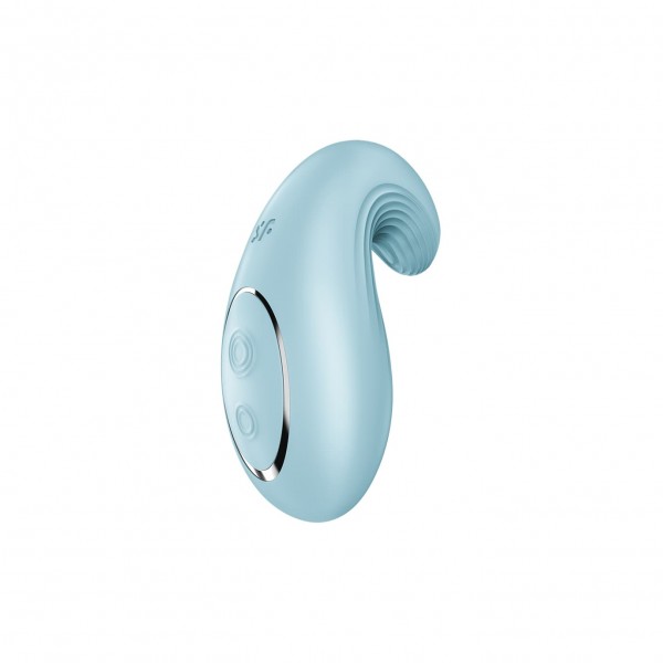 Satisfyer Dipping Delight - akkus csikló vibrátor (kék)