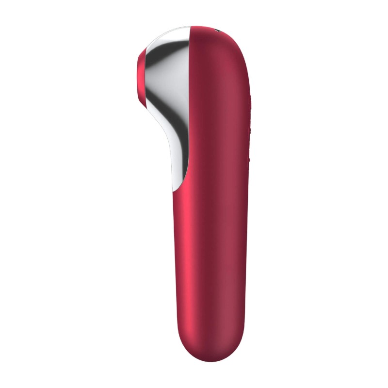 Satisfyer Dual Love - okos hüvelyi és csikló vibrátor (piros) 76900 termék bemutató kép