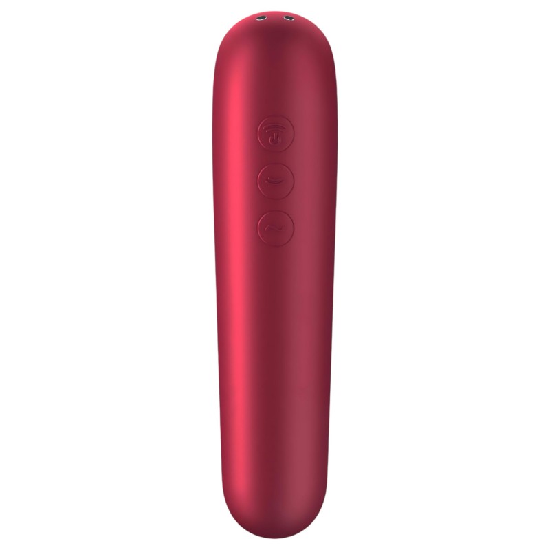 Satisfyer Dual Love – App-vezérelt csiklóvibrátor (piros) 138340 termék bemutató kép