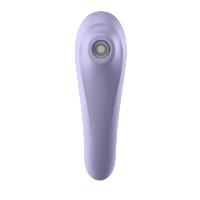 Satisfyer Dual Pleasure - App-vezérelt léghullámos 2in1 vibrátor (lila) 82171 termék bemutató kép