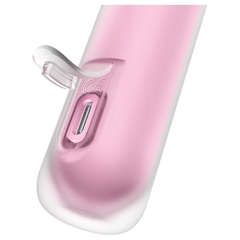 Satisfyer First Kiss - léghullámos csiklóizgató (pink) 171090 termék bemutató kép