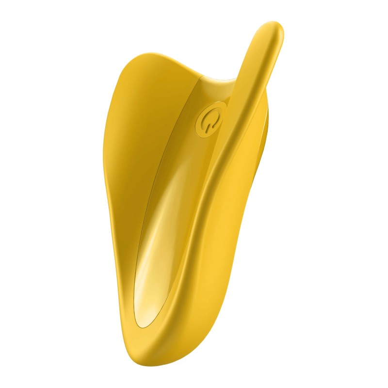 Satisfyer High Fly - akkus, vízálló csikló vibrátor (sárga) 42474 termék bemutató kép