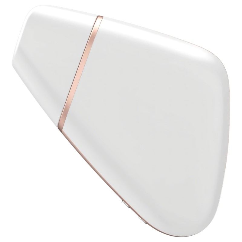 Satisfyer Love Triangle - App-vezérelt léghullámos csiklóizgató (fehér) 145577 termék bemutató kép