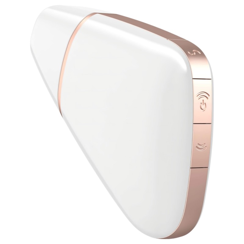 Satisfyer Love Triangle - App-vezérelt léghullámos csiklóizgató (fehér) 145578 termék bemutató kép