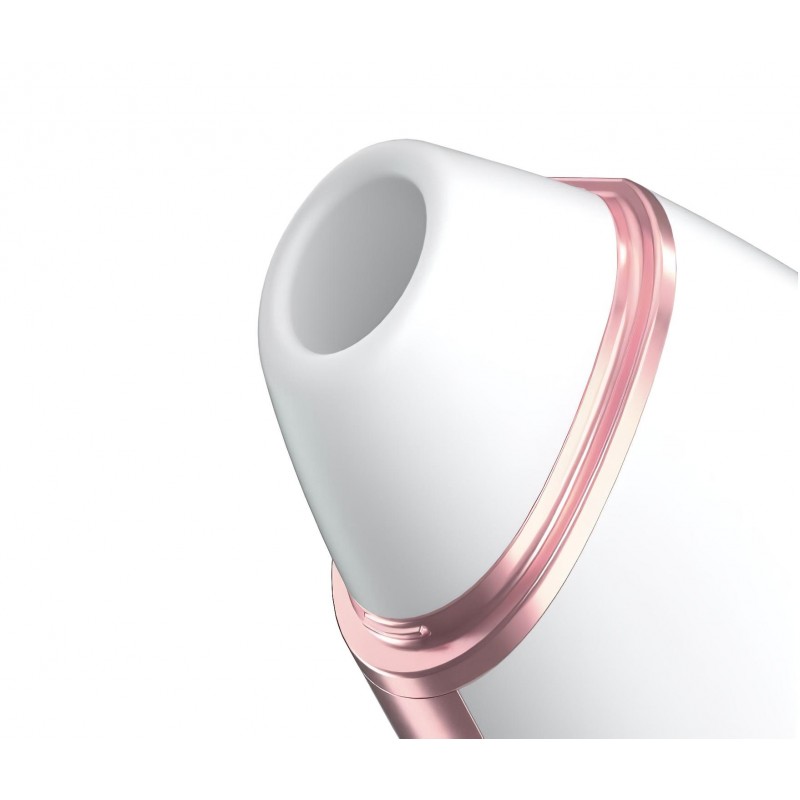 Satisfyer Love Triangle - App-vezérelt léghullámos csiklóizgató (fehér) 145581 termék bemutató kép