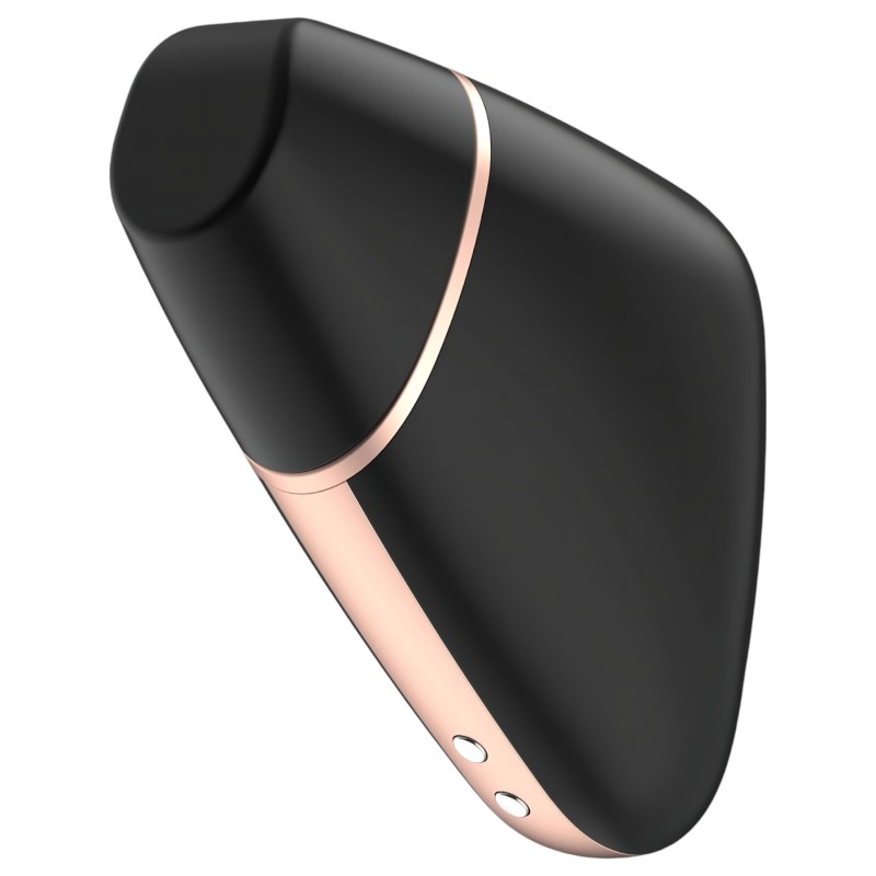 Satisfyer Love Triangle - App-vezérelt léghullámos csiklóizgató (fekete) 147110 termék bemutató kép