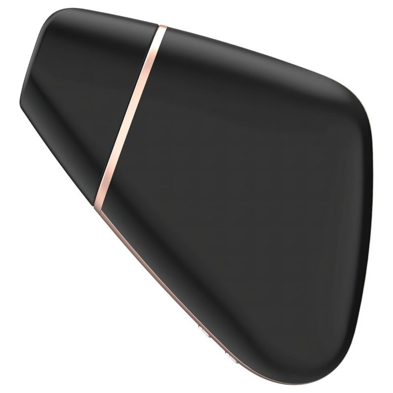 Satisfyer Love Triangle - App-vezérelt léghullámos csiklóizgató (fekete) 147112 termék bemutató kép