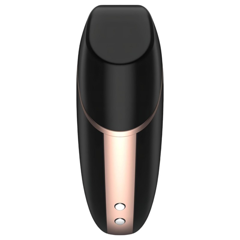 Satisfyer Love Triangle - App-vezérelt léghullámos csiklóizgató (fekete) 147115 termék bemutató kép