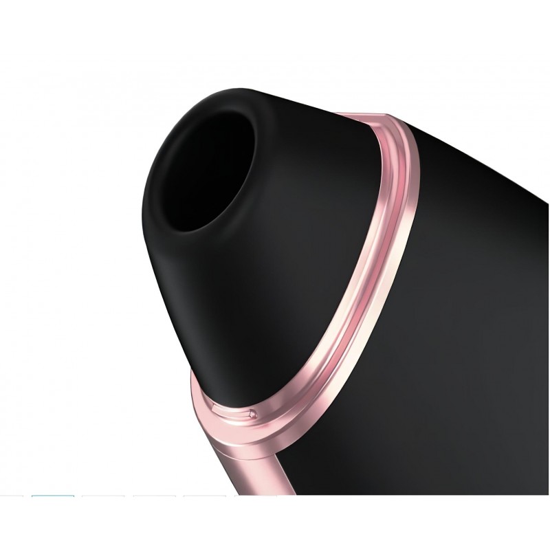 Satisfyer Love Triangle - App-vezérelt léghullámos csiklóizgató (fekete) 147117 termék bemutató kép