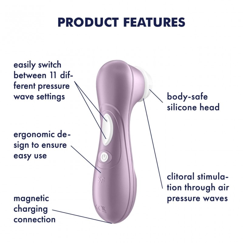 Satisfyer Pro 2 Gen2 - akkus csiklóizgató (viola) 54832 termék bemutató kép