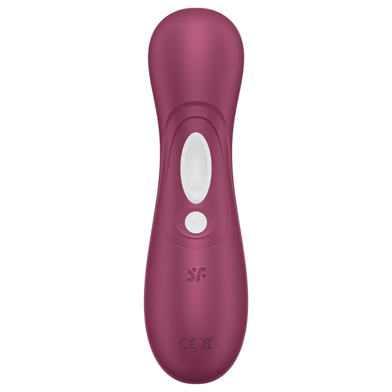 Satisfyer Pro 2 Gen3 - App-vezérelt léghullámos csiklóizgató (piros) 146385 termék bemutató kép