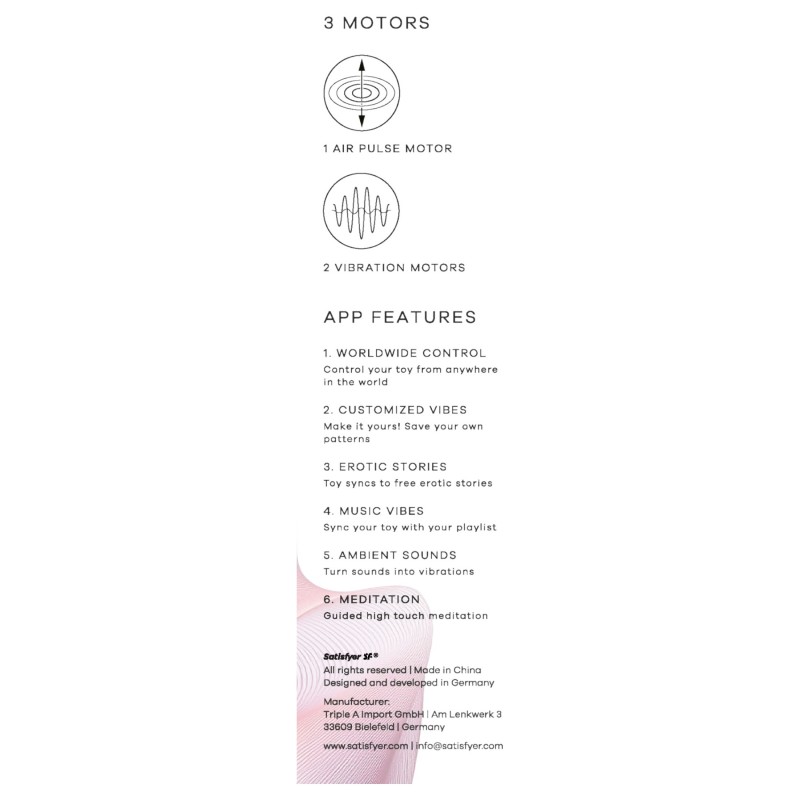 Satisfyer Pro 2 Gen4 - App-vezérelt léghullámos csiklóizgató (lila) 170849 termék bemutató kép