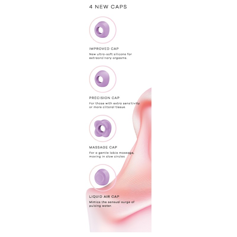Satisfyer Pro 2 Gen4 - App-vezérelt léghullámos csiklóizgató (lila) 170850 termék bemutató kép