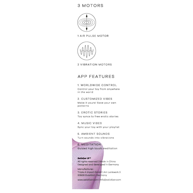 Satisfyer Pro 2 Gen4 - App-vezérelt léghullámos csiklóizgató (kék) 152303 termék bemutató kép
