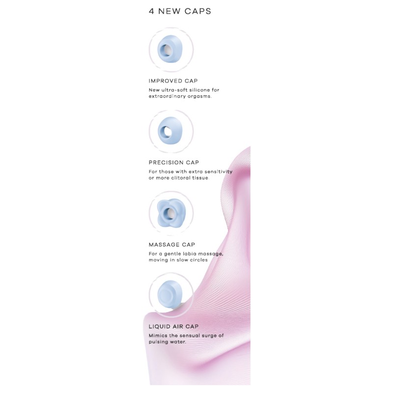 Satisfyer Pro 2 Gen4 - App-vezérelt léghullámos csiklóizgató (kék) 152304 termék bemutató kép