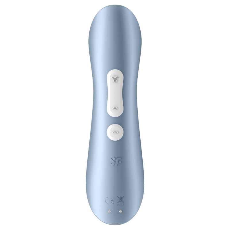 Satisfyer Pro 2+ léghullámos csiklóizgató (kék) 125751 termék bemutató kép