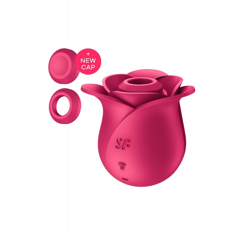 Satisfyer Pro 2 Rose Modern - léghullámos csiklóizgató (piros) 83209 termék bemutató kép