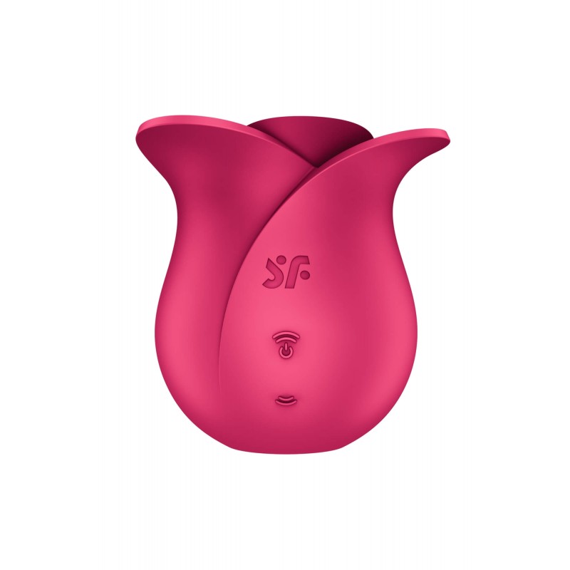 Satisfyer Pro 2 Rose Modern - léghullámos csiklóizgató (piros) 83210 termék bemutató kép