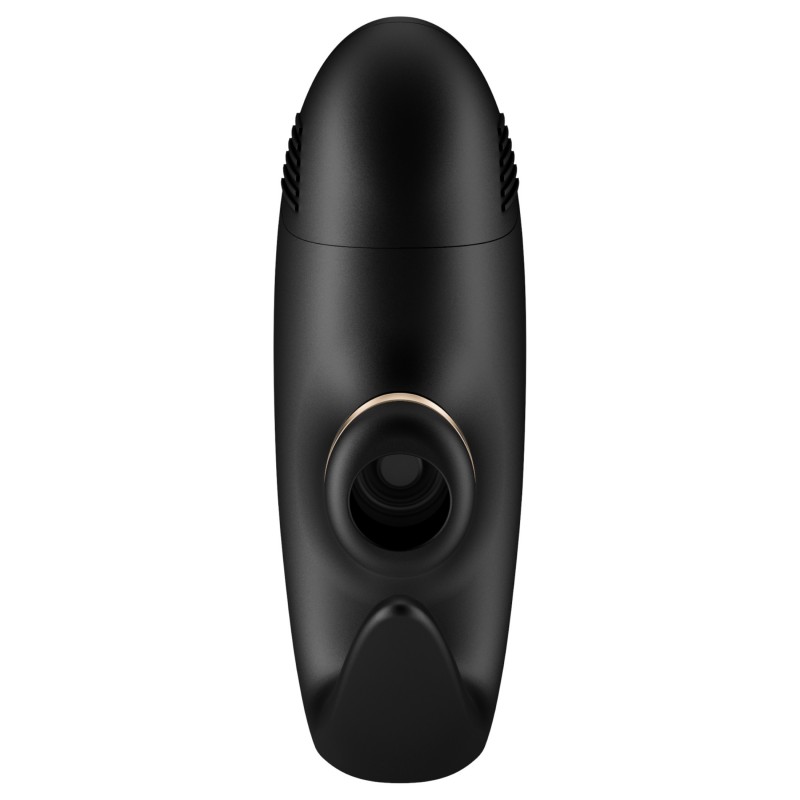 Satisfyer Pro 4 Couples - léghullámos párvibrátor (fekete) 125641 termék bemutató kép