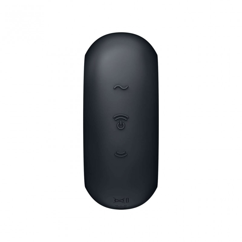 Satisfyer Pro To Go 3 - léghullámos csiklóizgató (fekete) 80371 termék bemutató kép