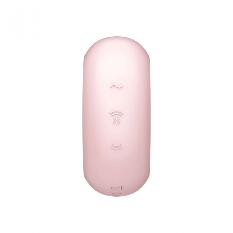 Satisfyer Pro To Go 3 - akkus, léghullámos csiklóizgató (pink) 68134 termék bemutató kép