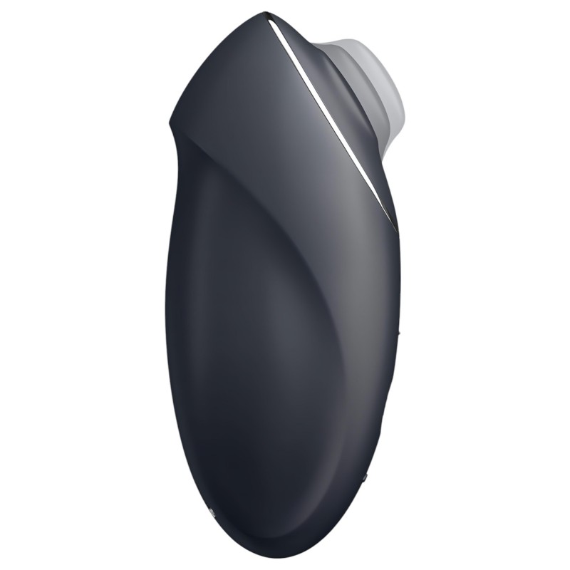 Satisfyer Tap & Climax 1 - 2in1 csikló vibrátor (fekete) 112653 termék bemutató kép