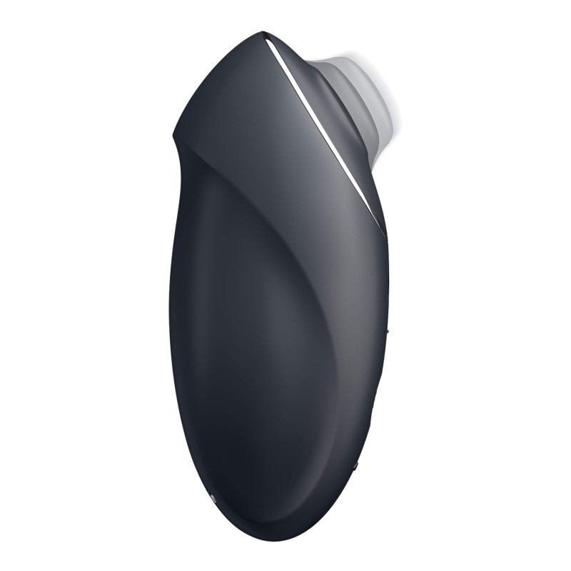 Satisfyer Tap & Climax 1 - 2in1 csikló vibrátor (fekete) 86676 termék bemutató kép
