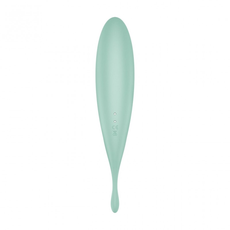 Satisfyer Twirling Pro - App-vezérelt csiklóvibrátor (menta) 64617 termék bemutató kép