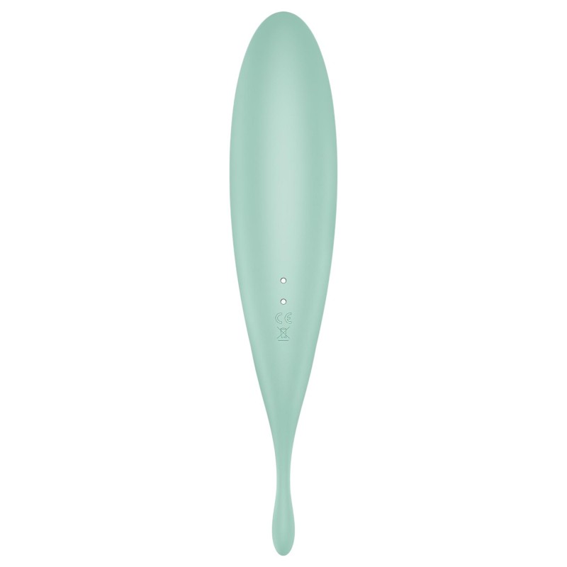 Satisfyer Twirling Pro - App-vezérelt csiklóvibrátor (menta) 147294 termék bemutató kép