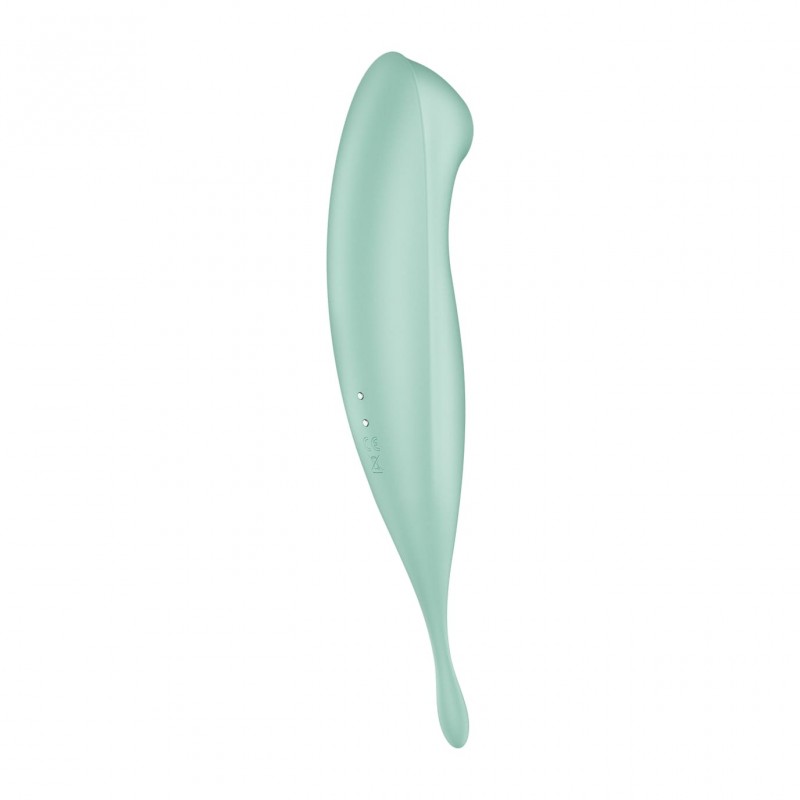 Satisfyer Twirling Pro - App-vezérelt csiklóvibrátor (menta) 89174 termék bemutató kép