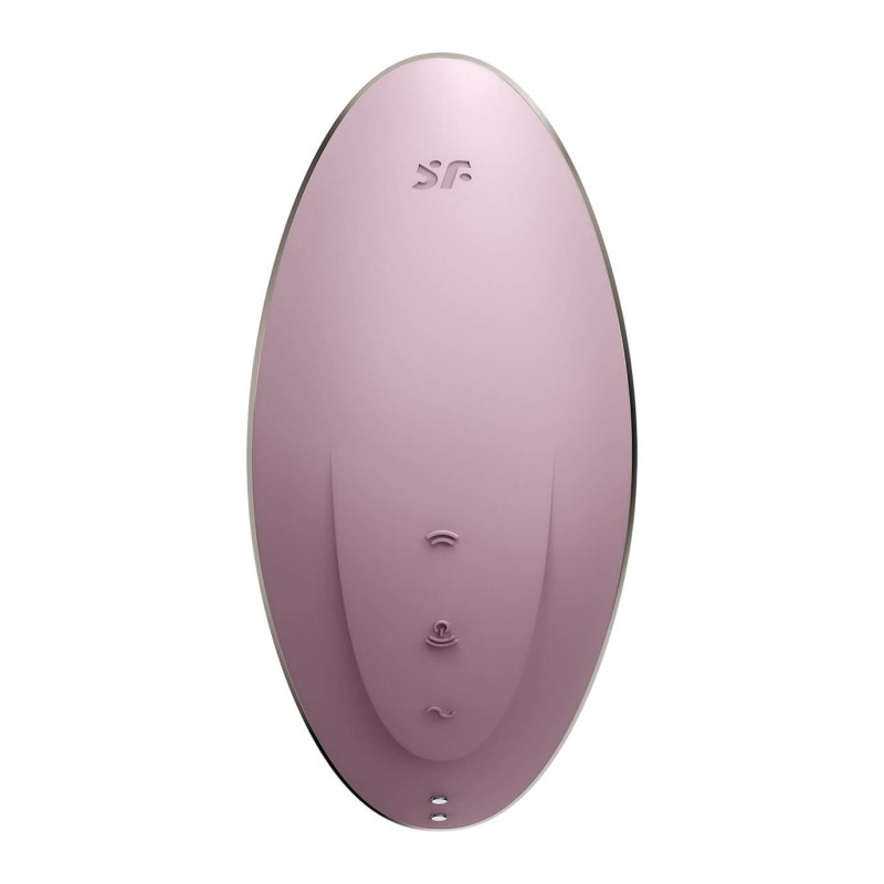 Satisfyer Vulva Lover 1 - léghullámos csikló vibrátor (viola) 64642 termék bemutató kép