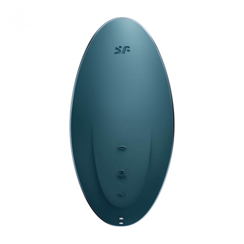 Satisfyer Vulva Lover 1 - akkus léghullámos csikló vibrátor (kék) 83298 termék bemutató kép