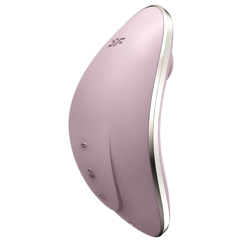 Satisfyer Vulva Lover 1 - léghullámos csikló vibrátor (viola) 100639 termék bemutató kép