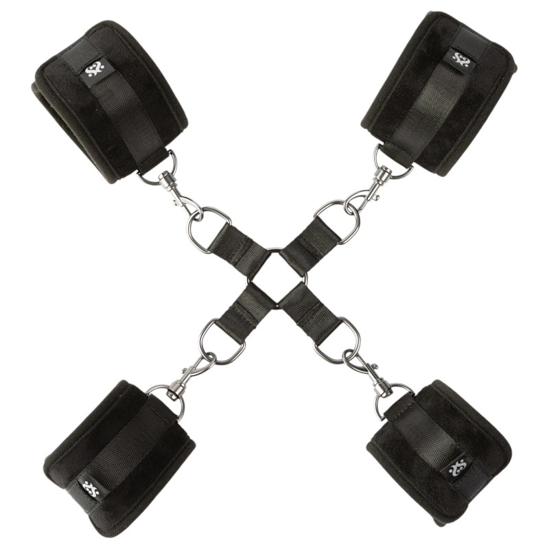 Sei Mio - boka és csukló bilincs (fekete) 99893 termék bemutató kép