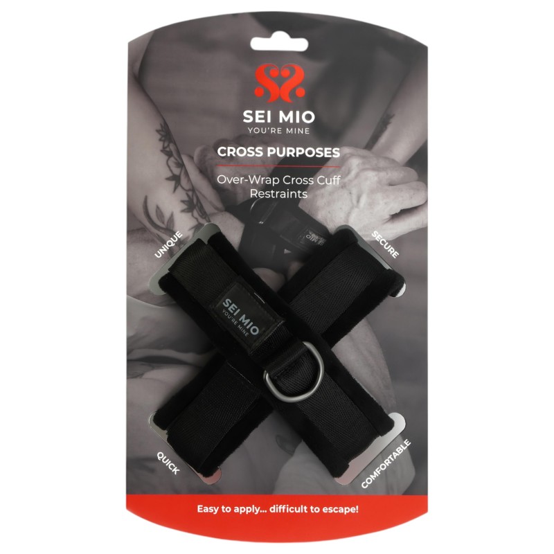 Sei Mio - kereszt bilincs (fekete) 99932 termék bemutató kép