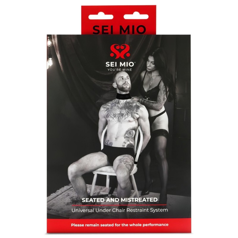 Sei Mio - székhez kötöző heveder (fekete) 126705 termék bemutató kép