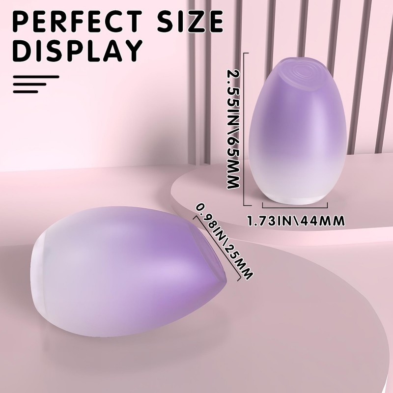 Sex HD - 2in1 bimbó- és csiklóizgató (lila) 119207 termék bemutató kép
