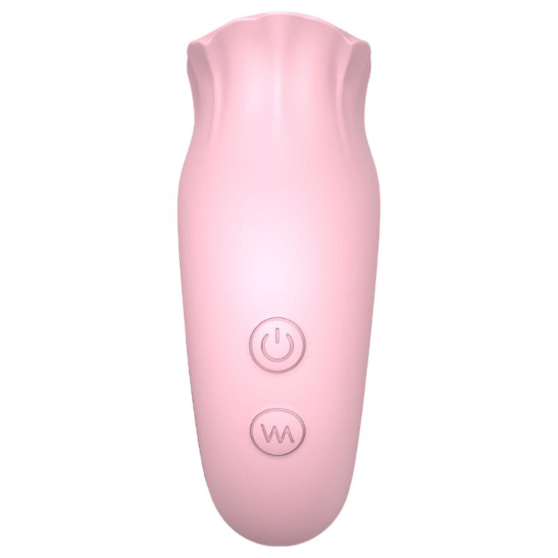 Sex HD French Kiss - nyaló vibrátor (pink) 104791 termék bemutató kép