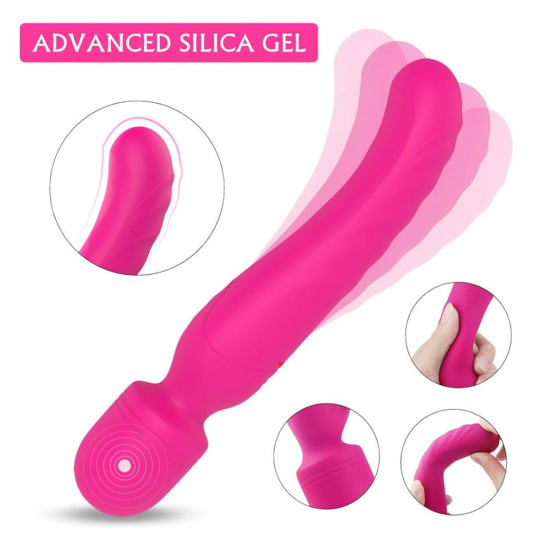 Sex HD Iris - 2 motoros melegítő masszírozó vibrátor (pink) 126850 termék bemutató kép