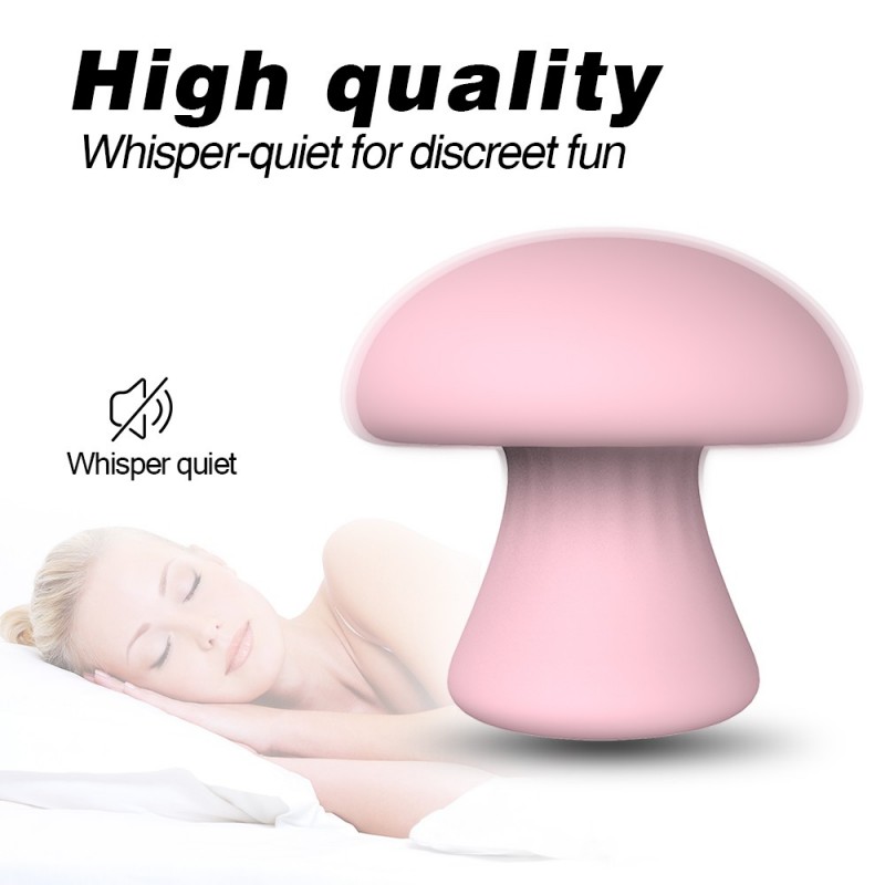 Magic Mushroom - akkus arcmasszírozó (pink) 91414 termék bemutató kép