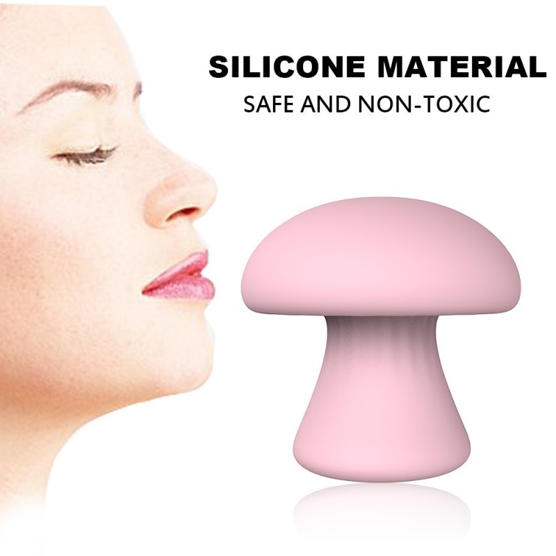 Magic Mushroom - akkus arcmasszírozó (pink) 91417 termék bemutató kép