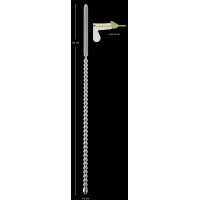 Sextreme Dilator - gömbös húgycsőrúd (0,6cm) 45852 termék bemutató kép